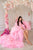 Pink Maternity Robe, Frilled Maternity Gown, Pink Tulle Robe, Maternity Photoshoot Robe, Boudoir Tulle Dress, Sheer Ruffle Gown Robe