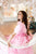 Pink Mommy and Me Dress, Party Mother Daughter Matching Dress, First Birthday Party Dress, Photoshoot Dress, Forml Matchinng Dress