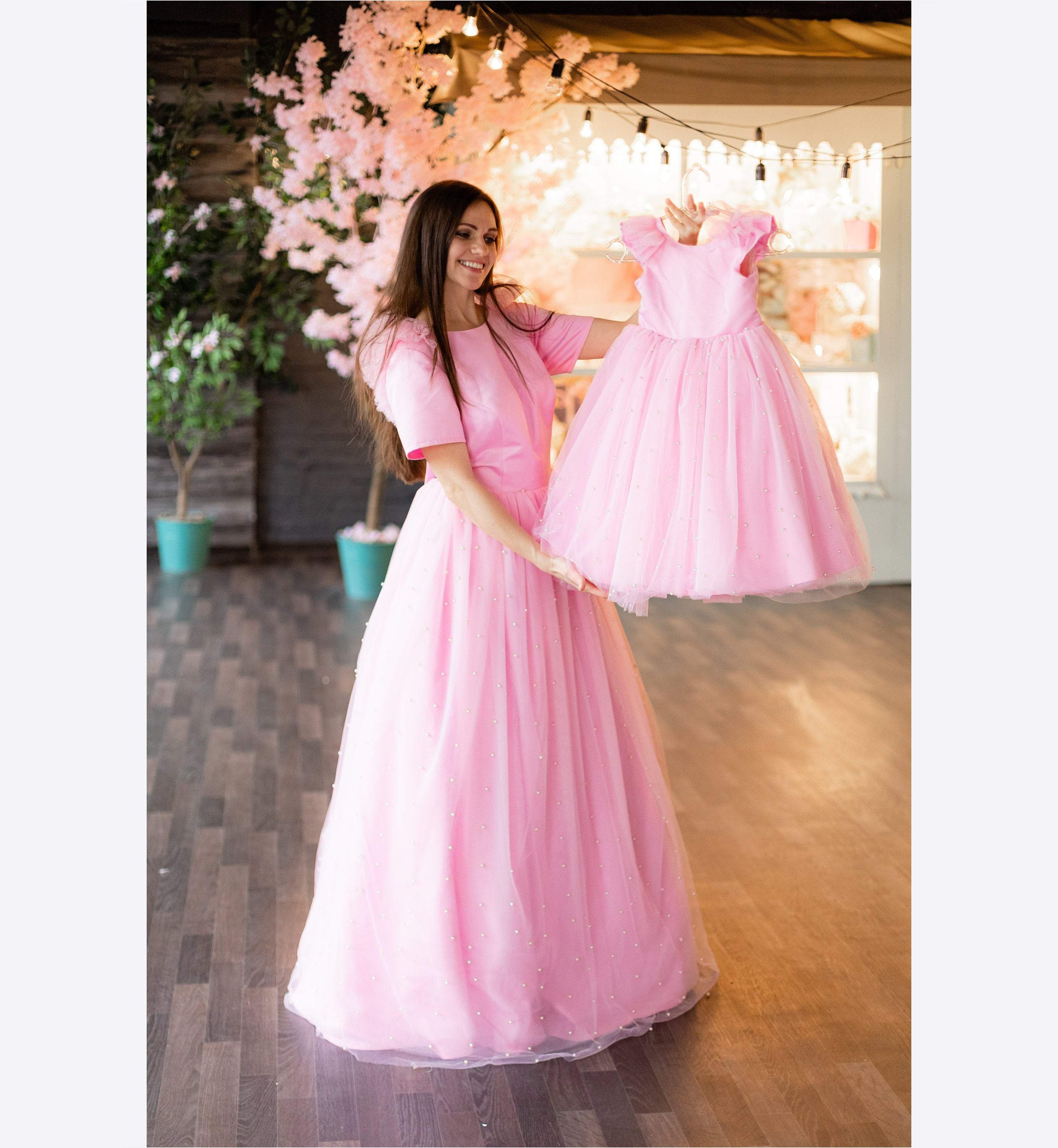 Party Wear Gown - Floral Printed Pretty Maxi Dress - LotusLane