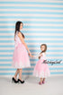Pink Mommy and Me Dress Tulle Mother Daughter Matching Dress Outfits Mommy and Me Outfits Birthday Party Wedding Mommy and Me Tutu Dress