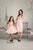 Pink Mommy and Me outfits, Mother daughter matching dress, matching mother daughter outfits, mommy and me dress, lace pink dresses, mom baby - Matchinglook