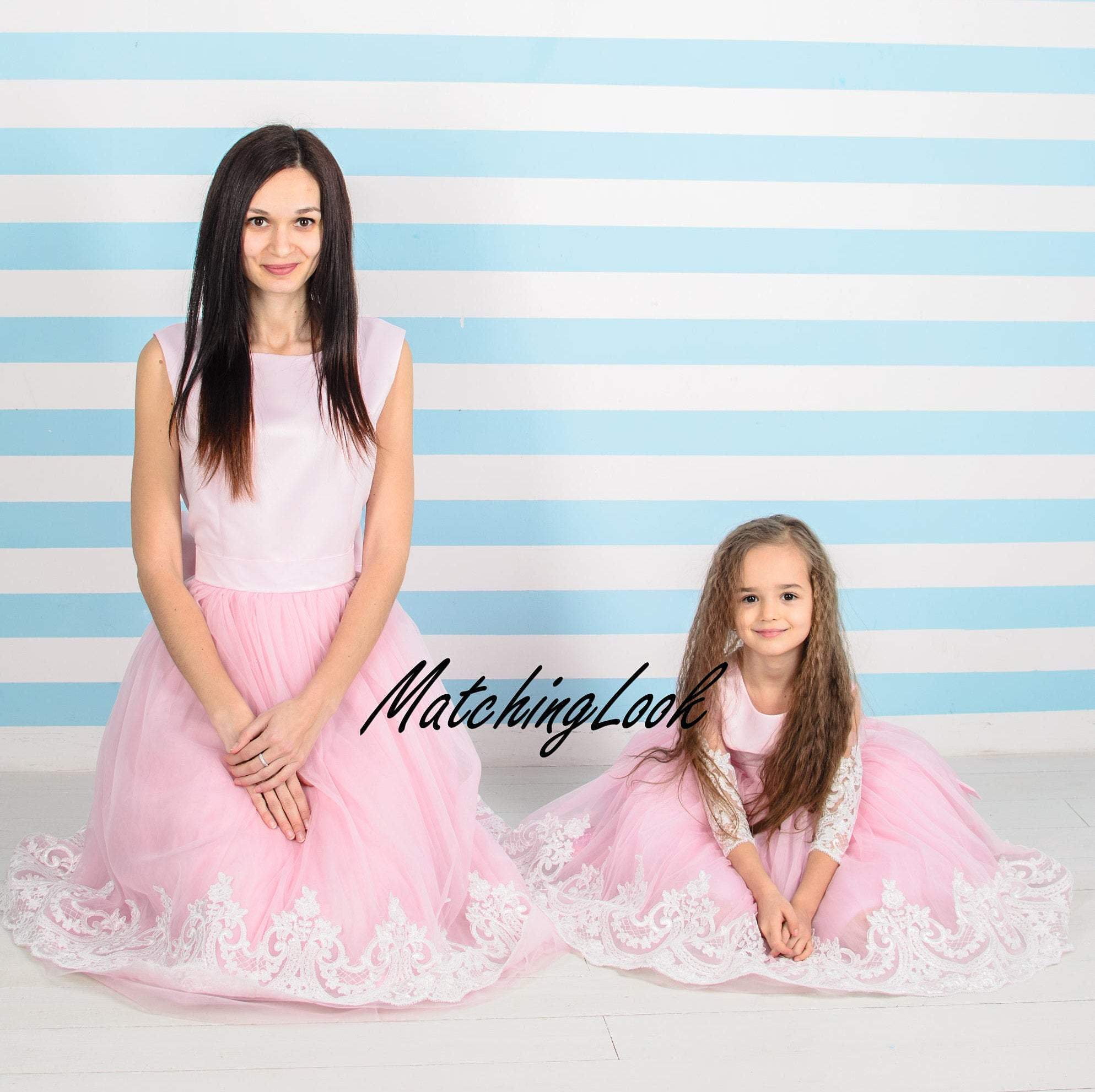 Shop Pink Mother Daughter Matching Dress, Girl Birthday Dress, Mommy and Me Outfit, Photoshoot Dress, Pink Tulle Dress, Girl Tutu Dress, Formal - Shop Pink Mother Daughter Matching Dress, Girl Birthday Dress, Mommy and Me Outfit, Photoshoot Dress, Pink Tulle Dress, Girl Tutu Dress, Formal -