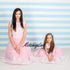 Pink Mother Daughter Matching Dress, Girl Birthday Dress, Mommy and Me Outfit, Photoshoot Dress, Pink Tulle Dress, Girl Tutu Dress, Formal