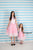 Pink Mother Daughter Matching Dress Mommy and Me Pink Tutu Dress Outfit Birthday Dress Baby Girl Pink Outfit  Easter Mother Daughter Dress - Matchinglook
