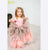 Pink tiered Birthday dress for girl - Matchinglook