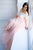 Pink Tulle Dress, Off Shoulder Dress, Maternity Dress for Photoshoot, Elegant Gown, Peach Maternity Dress, Maxi Tulle Gown, Special Occasion