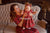 Plaid Matching Christmas Outfits for mother and Daughter - Christmas Matching red tartan dresses
