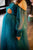Pregnancy Gown for Photoshoot, Petrol Tulle Maternity Dress, Teal Maternity Dress, Off Shoulder Gown, Maternity Photoshoot Dress,Extravagant