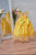 Princess Dress, Beauty and Beast Dress, Belle Dress, Yellow and Gold princess dress, 1st birthday outfit, baby girl dress - Matchinglook