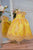 Princess Dress, Beauty and Beast Dress, Belle Dress, Yellow and Gold princess dress, 1st birthday outfit, baby girl dress - Matchinglook