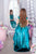 Princess Little Mermaid Turquoise Sequin Dress - Matchinglook