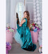 Princess Little Mermaid Turquoise Sequin Dress