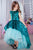 Princess Little Mermaid Turquoise Sequin Dress - Matchinglook