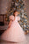 Ready to ship 7/8 years - Peach Lace Flower Girl tutu tulle Dress - Matchinglook