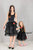 Ready to Ship Mommy and Me Black Tutu Dresses, Mother Daughter Matching Dress, Formal Dress, Mommy and Me Outfit