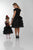 Ready to Ship Mommy and Me Black Tutu Dresses, Mother Daughter Matching Dress, Formal Dress, Mommy and Me Outfit