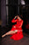 Ready to ship S and 6 years mommy and me lace maxi dresses for Christmas party - Matchinglook
