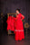 Ready to ship S and 6 years mommy and me lace maxi dresses for Christmas party - Matchinglook