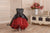 Red and Black Dress, Flower Girl Dress, Tutu Dress, Girl Birthday Dress, Formal Dress, Special Occasion Dress, Tulle Dress, Toddler Gown