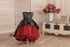 Red and black tutu dress, flower girl dress, black and red flower girl tutu tulle dress, baby girl toddler Christmas birthday tutu dress