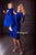 Royal blue lace party Like mother like daughter dress - Matchinglook