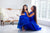Royal Blue Mommy and Me  tutu formal matching Dresses - Matchinglook