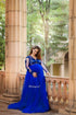 Royal Blue Tulle Maternity Photo Prop  Dress