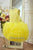 Size 6 - Puffy knee length tutu dress in yellow color made  of lace and tulle - birthday party, wedding, special occasion tutu dress - Matchinglook