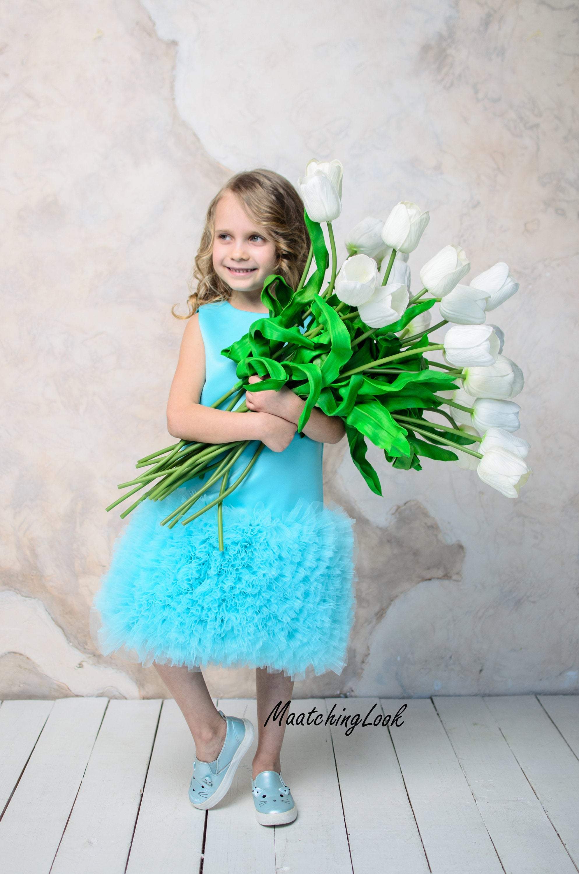 Shop Teal Birthday dress Baby Girl Dress Tutu Dress Cloud Dress