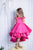 Teal Girl Dress, Baby Girl Dress, Birthday Dress, Special Occasion Dress, Asymmetrical Dress, Flower Girl Dress, Girl Formal Dress, Elegant