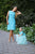 Teal Mother daughter matching tutu lace dress, Mini dresses for Mom and baby, girls party dress, Mommy and Me birthday dress Tight dress - Matchinglook