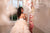 Tulle Tiered Wedding Dress, Couture Tulle Gown, Champagne and Blue Wedding Dress, Engagement Photoshoot Dress