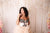 Tulle Tiered Wedding Dress, Couture Tulle Gown, Champagne and Blue Wedding Dress, Engagement Photoshoot Dress