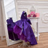 Ultra Violet 1st Birthday Outfit Girl, Flower Girl Dress, Purple Tutu Dress, Dress with train, Party Wedding Birthday Dresses, Baby Girl