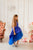 Wedding tutu tulle girl dress - Royal blue tutu special occasion dress - Flower girl tulle hi low dress - Matchinglook