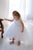 White flower girl tulle dress for girl - hi lo tulle party dress - Matchinglook