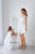 White Mother Daughter Matching Dress, Mommy and Me Outfits, Mother Daughter Outfits, Mommy and Me Dress, Wedding Birthday Christmas Dress - Matchinglook