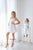 White Mother Daughter Matching Dress, Mommy and Me Outfits, Mother Daughter Outfits, Mommy and Me Dress, Wedding Birthday Christmas Dress - Matchinglook