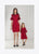 XS and 5 years Dark red Mommy and Me lace dresses - Ready to ship - Matchinglook