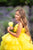 Yellow Tulle Dress, Flower Girl Dress, Girl Pageant Dress, Tulle Princess Dress, High Low Dress, Girl Tiered Dress, Special Occasion Dress